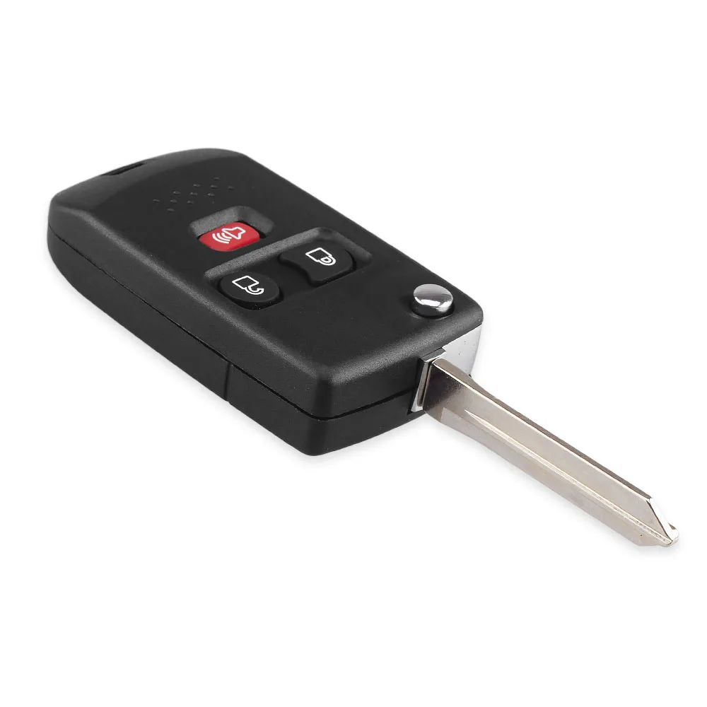 KEYYOU 3 кнопки складной Автомобильный Дистанционный флип чехол для ключей 001 2011 Ford
