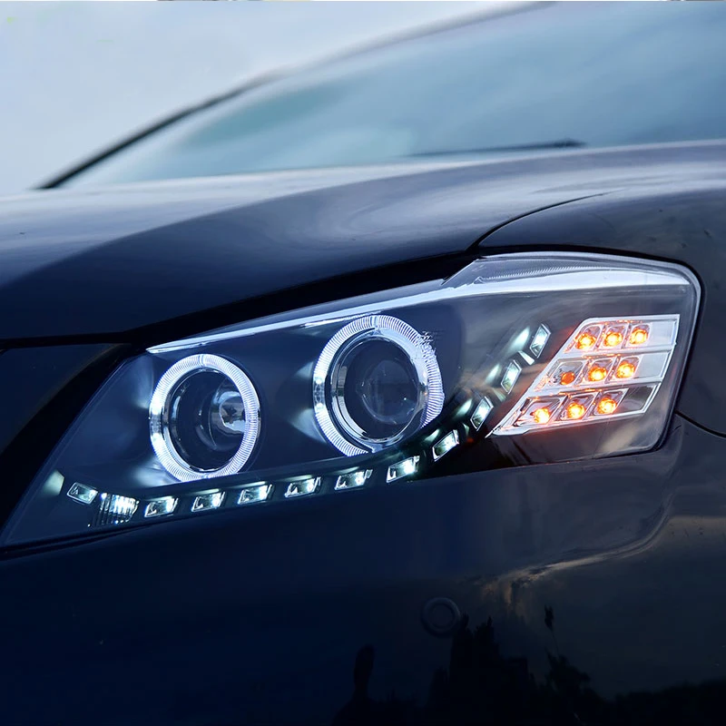 Чехол для автомобильной фары Toyota Camry 2009 2010 светодиодный ные ангельские глазки DRL H7