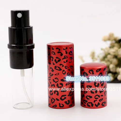 Пустая Алюминиевая Бутылка для духов 10 мл контейнер распыления жидкого