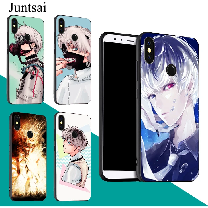 Чехол Kaneki Ken Tokyo Ghoul Re для Red mi Note 9 Pro 9S 8T 8 9A 9C Mi 9T 10 Lite POCO X3 Couqe|Бамперы| |
