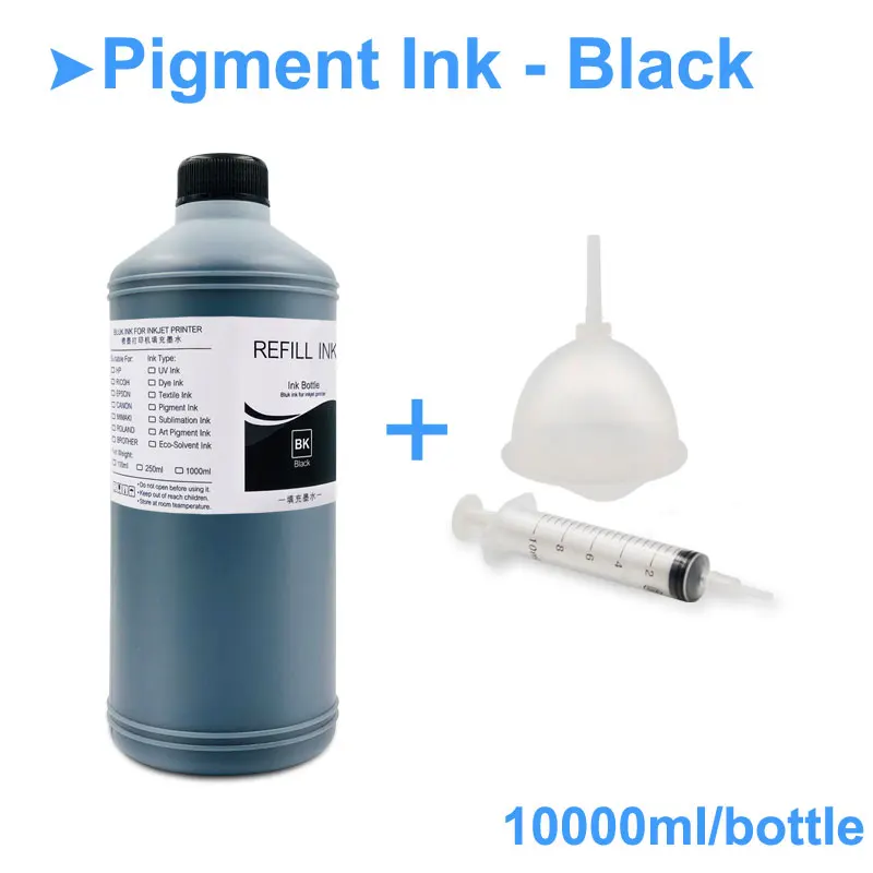 1000 мл/бутылка пигментные чернила для Epson L800 L805 S22 T50 P50 T26 TX109 CX4300 P600 P800 пигментные чернила для принтера Epson