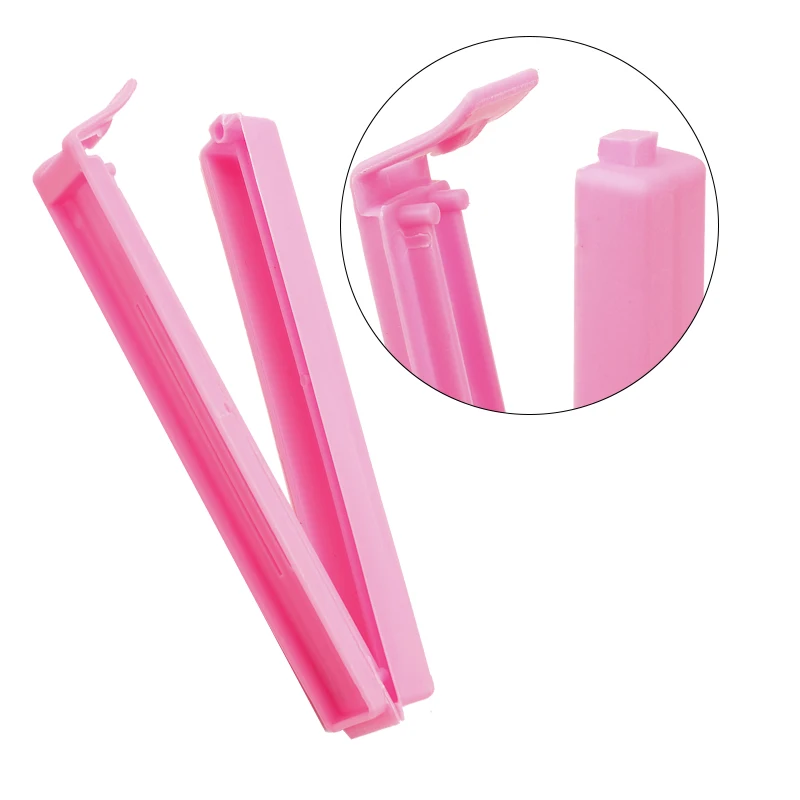 Герметизирующие зажимы кухонные для хранения еды закусок пакетов пластиковый