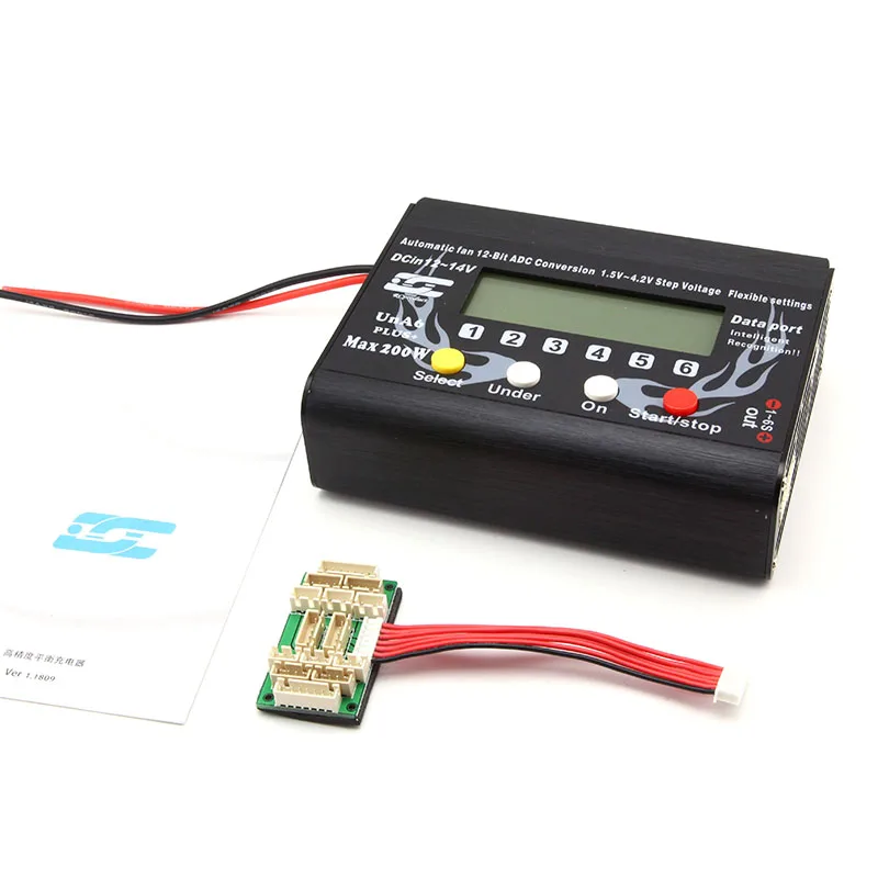 UN-A6 PLUS UNRC RC самолет автомобиль UNA6/UNA9 9S LiPo литий-полимерный баланс зарядное устройство RC батарея Зарядка для Радиоуправляемая модель самолета - Цвет: UN-A6 PLUS