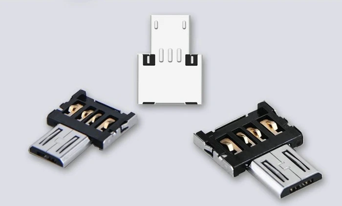 2 шт./лот мини микро USB флэш диск U OTG адаптер конвертер|Компьютерные кабели и
