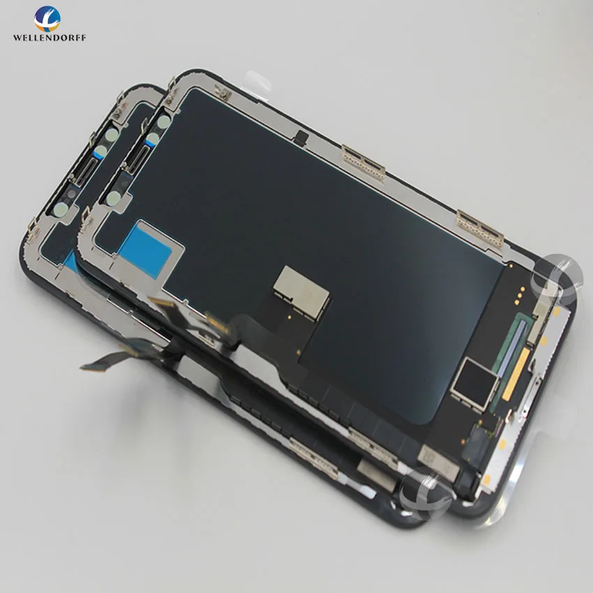 Супер AMOLED для iPhone X LCD OLED сенсорный экран дисплей в сборе с 3D сенсорным