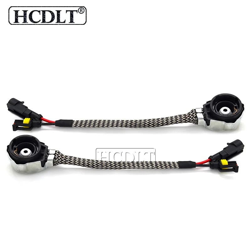 HCDLT 2 шт. D2S D2R D4R D4S Xenon HID лампы для фар адаптер конвертер AMP реле жгут проводов