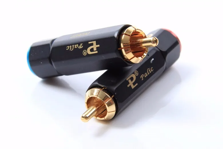 8 шт. Palic высококачественный Позолоченный разъем RCA | Электроника