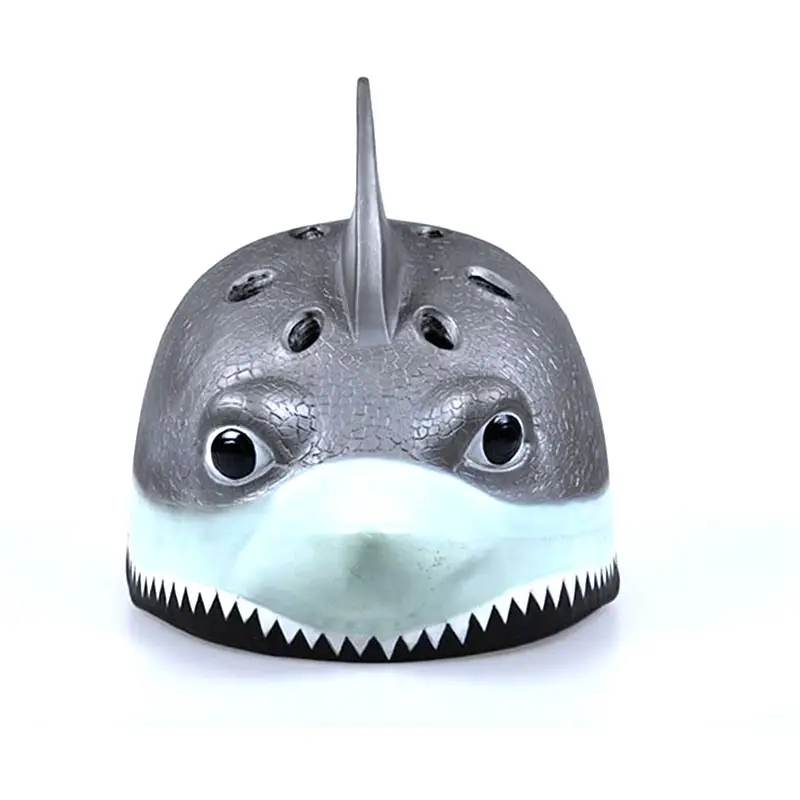 Детский шлем с изображением Луны детский акулы для занятий спортом на открытом