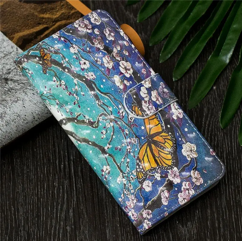 Кожаный флип-чехол для huawei mate 20 Lite, чехол для huawei mate 20 Lite, чехол с цветком и 3D рисунком, кошелек, чехол для телефона s Etui - Цвет: G