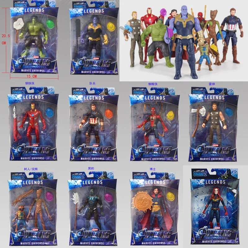 Фигурки Marvel, экшн-модель, игрушки для детей, Доктор Стрэндж, Мстители, Бесконечная война, эндшпиль 4