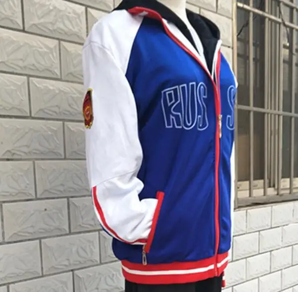 Yuri On Ice Victor Plisetsky косплей костюм куртка толстовка Japannese Косплей Yuuri Ice|cosplay suit|cosplay