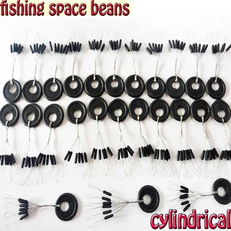 NEW fishing tools 150pcs/lot CYLINDRICAL space beans size SS-S-M-L high quatily! | Спорт и развлечения