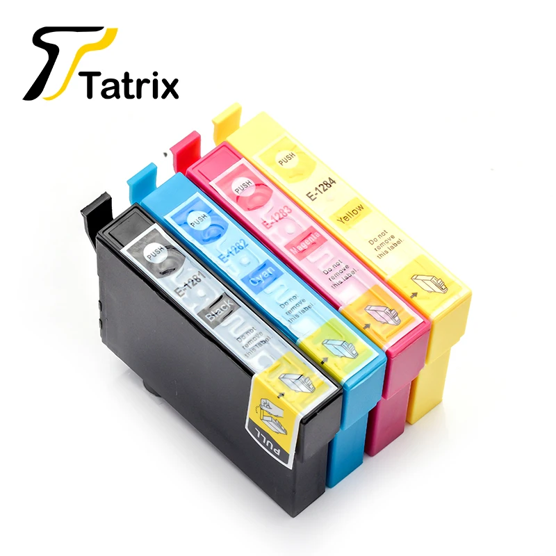 Картридж для принтера Epson T1281 T1282 T1283 T1284 12 шт. | Компьютеры и офис