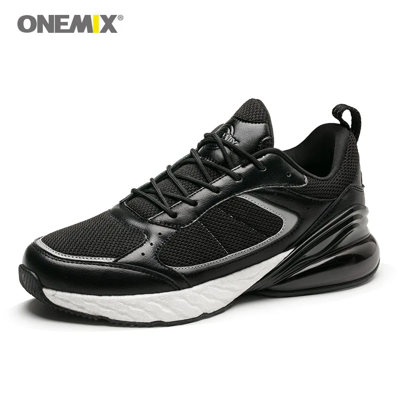 ONEMIX/Мужская обувь для бега Zapatos De Hombre дышащая сетчатая мягкая подошва амортизация
