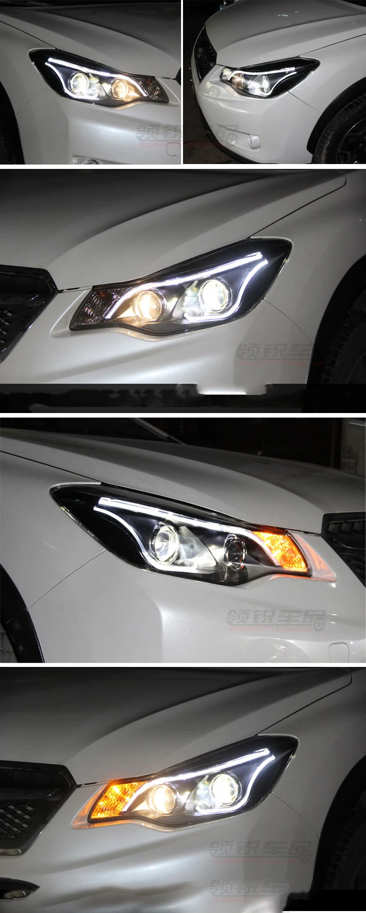 JGD автомобильный Стайлинг Головной фонарь для Subaru XV фары 2011- светодиодный фары DRL H7 D2H Hid вариант Ангел глаз биксеноновый луч