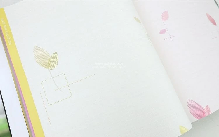 Korea Eliza pure paper wallpaper Large /16.5 meters / 27A3 Korean small leaves backdrop bedroom | Канцтовары для офиса и дома