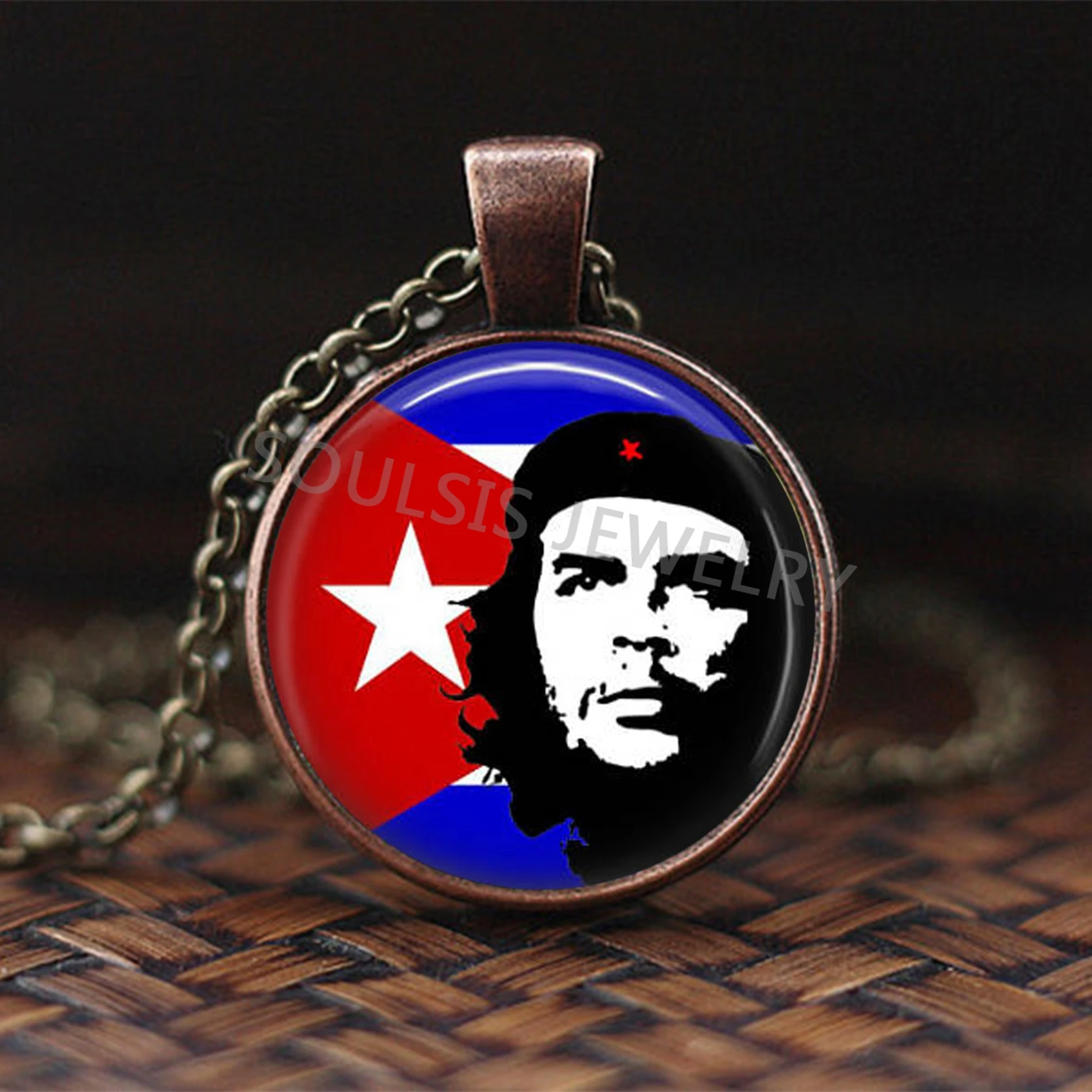 Новая мода Che Guevara Martin Luther King Malcolm X стеклянный кабошон кулон ожерелье для мужчин и женщин ювелирные изделия подарок