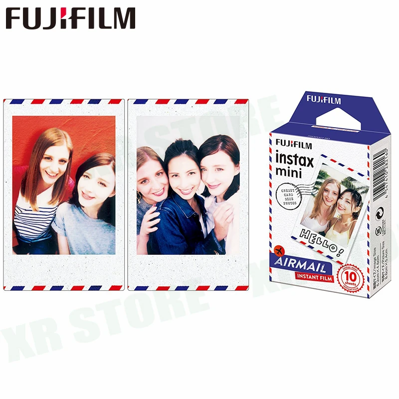 Белая пленка для Fuji Instax Мини 11 8 9 Airmail (заказное Авиапочта мгновенной съемки