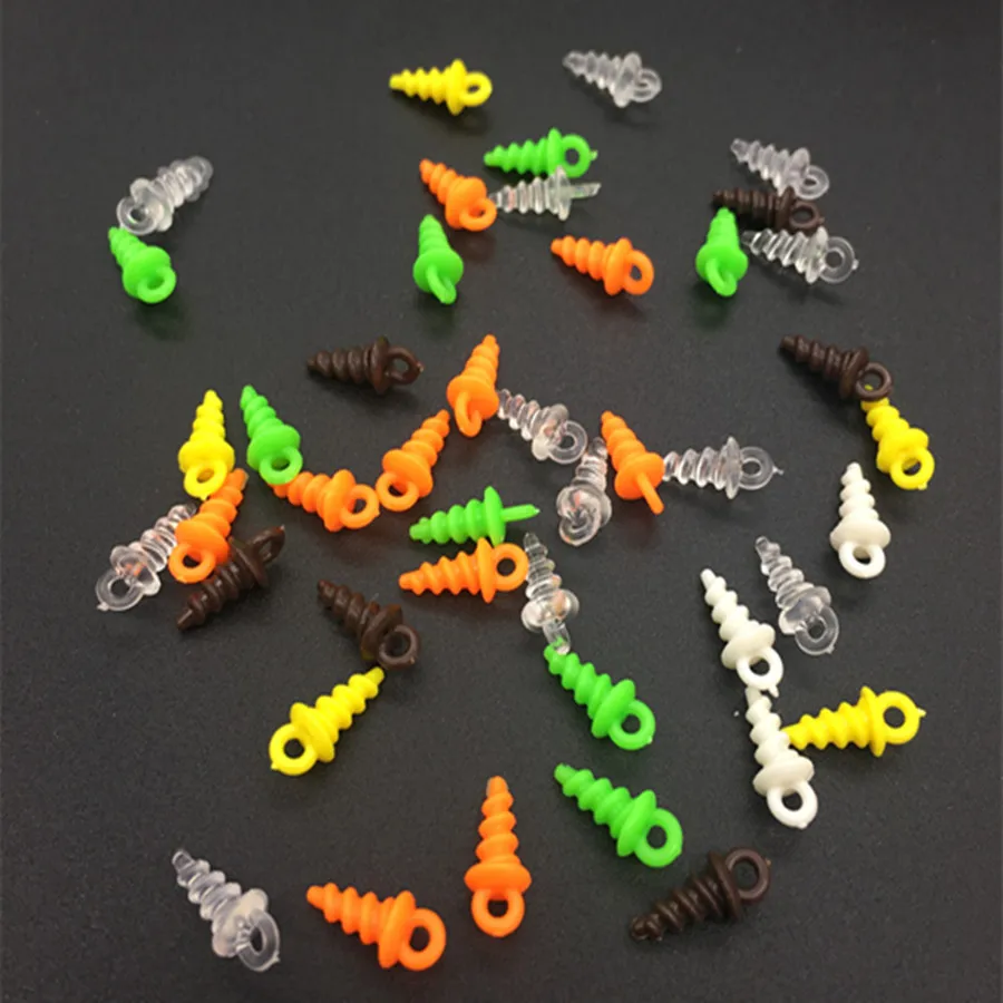 30*Carp Fishing Pop Up peg Fishing Bait Screws 11mm bait mate Bait Holder Terminal Tackle Accessories Fishing Lures