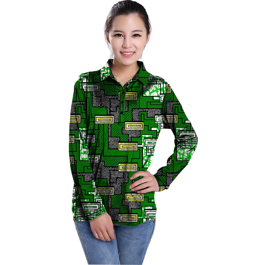 African Print Women Tees Fashion Africa Clothing Tops Dashiki Clothes Festive T-Shirt Customized | Женская одежда