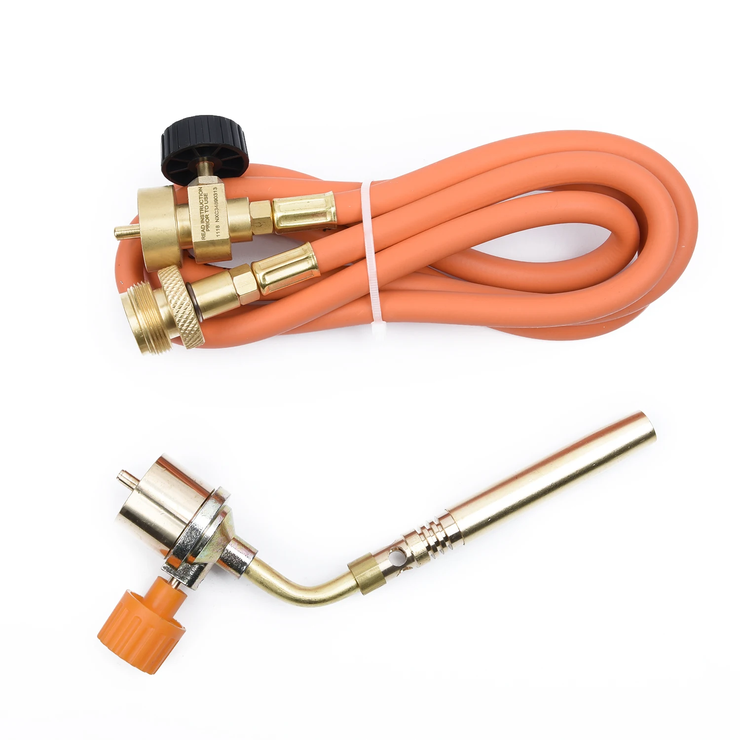 

1* Mapp Oxygen-free Welding Torch Welding Tool Copper Spray Torch W/ Hose Useful