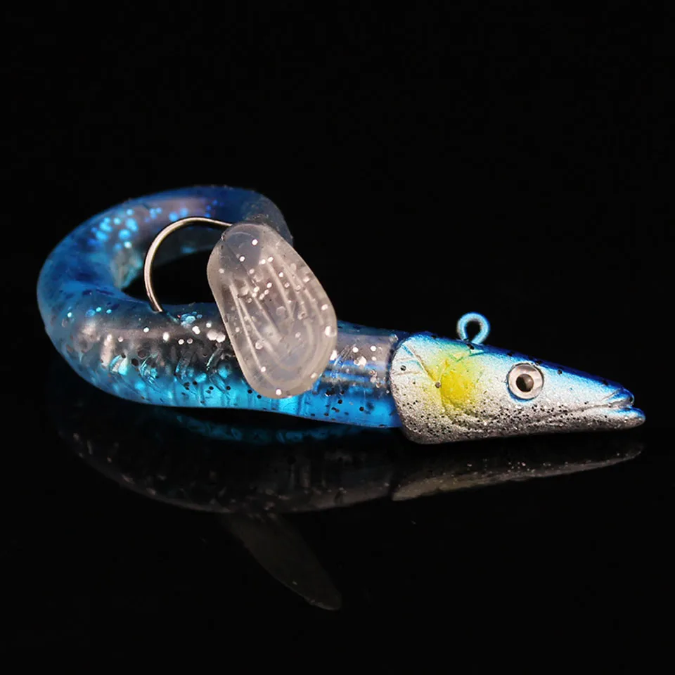 1 шт Искусственные приманки для рыбалки мягкие песка 10g 10 см Япония светящаяся