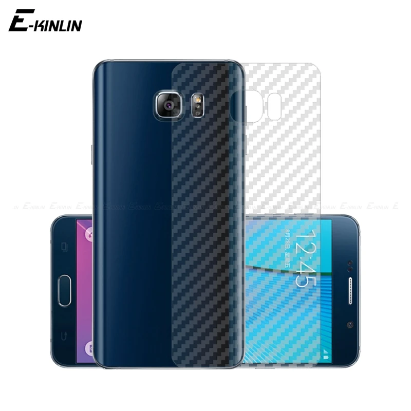 5 шт. задняя крышка протектор экрана для Samsung Galaxy Note 8 S5 S6 S7 Edge S8 S9 S10e Plus наклейка из