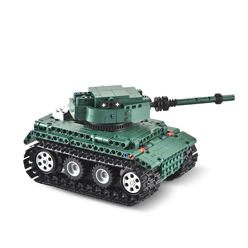 Радиоуправляемый Военный танк Panzer Tiger мотор мотоцикл военная армейская модель