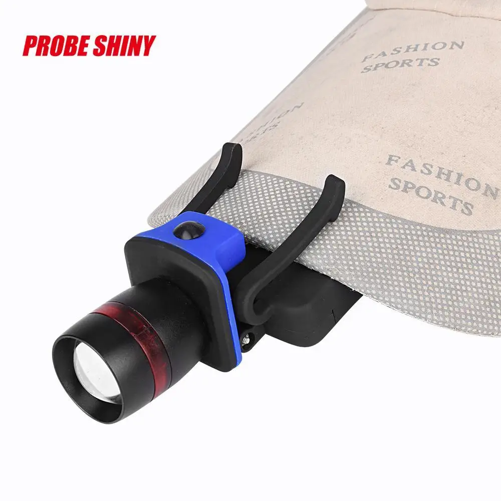 3 режима цоколь светильник светодиодный налобный фонарь водонепроницаемый