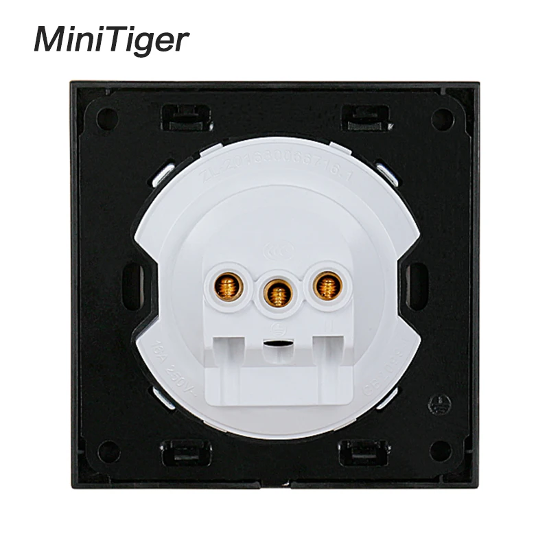 Minitiger 3 полюса стандарт AU кондиционирование воздуха настенная стеклянная панель