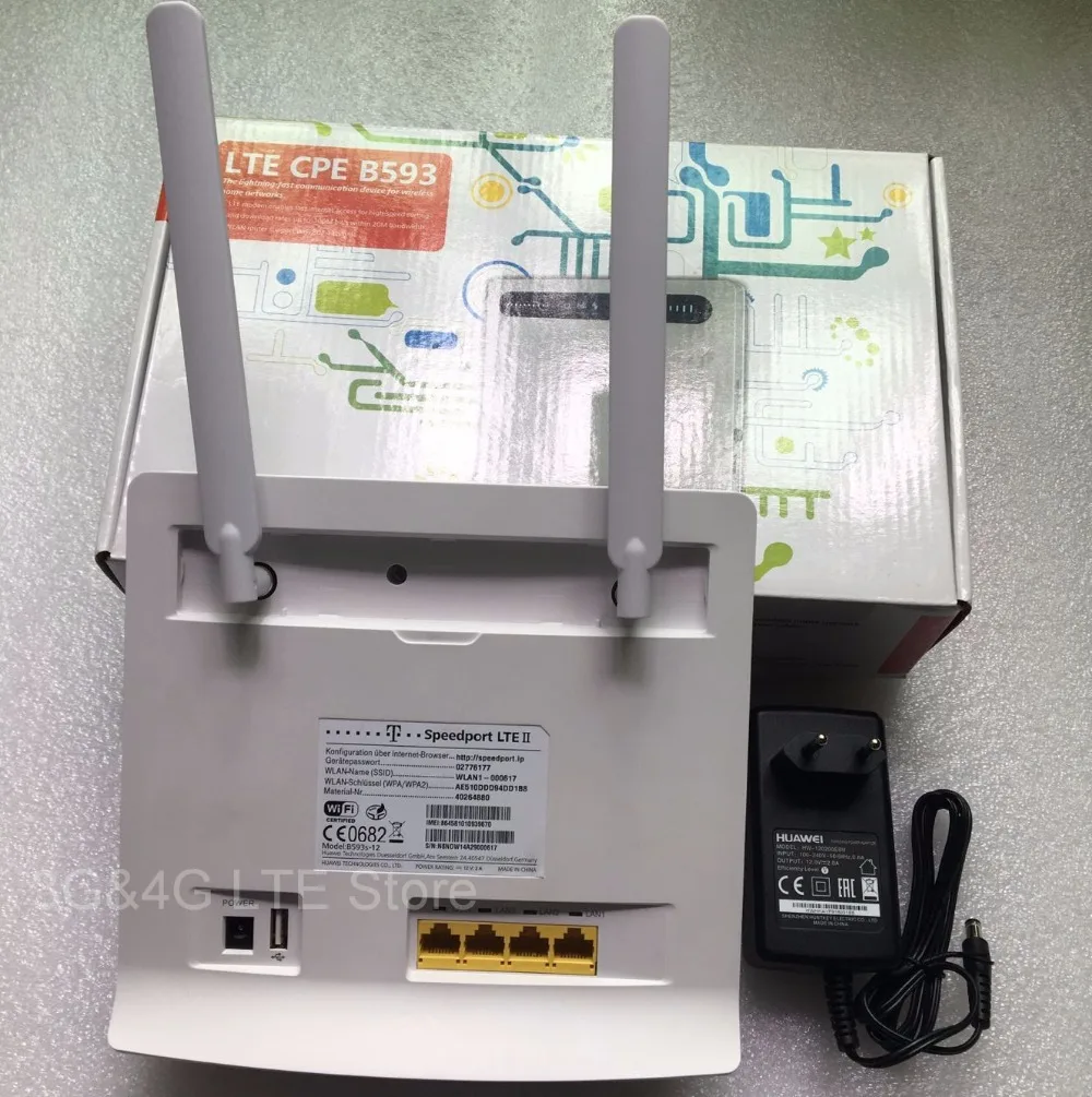 (+ Антенна 2 шт.) беспроводной маршрутизатор Huawei B593s 12 b593 3g 4g lte cpe mifi dongle Wi Fi для