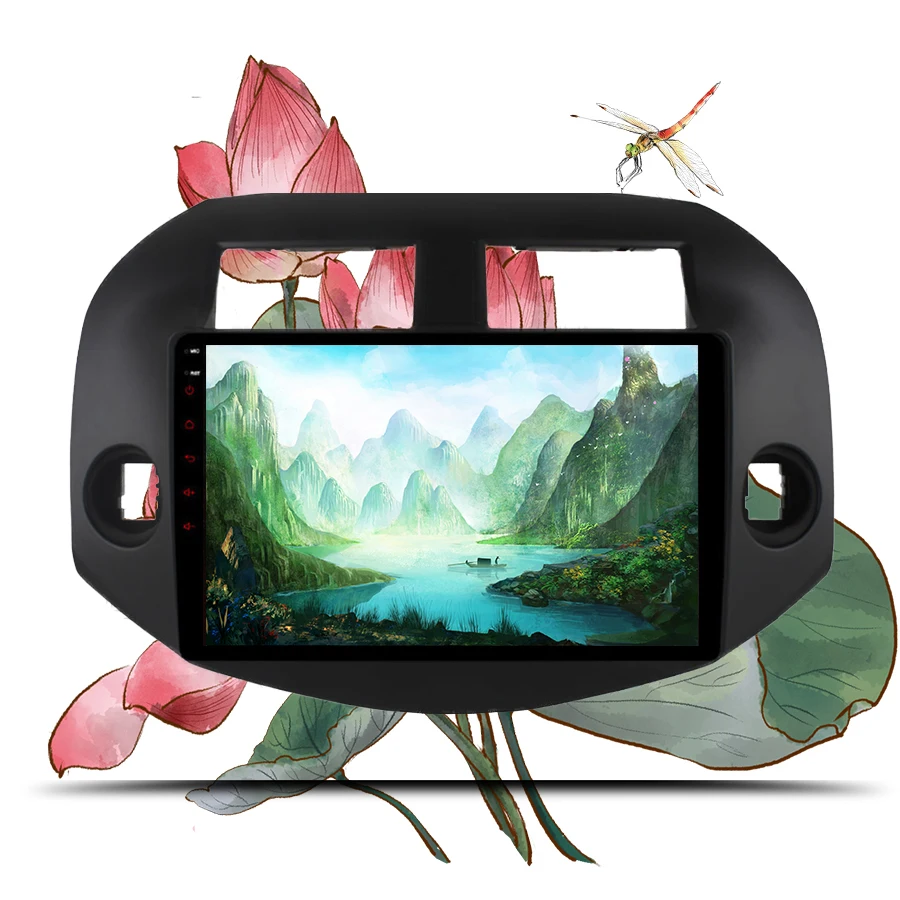 Восьмиядерный Android 10 0 Авторадио автомобильный dvd cd плеер Мультимедиа Стерео