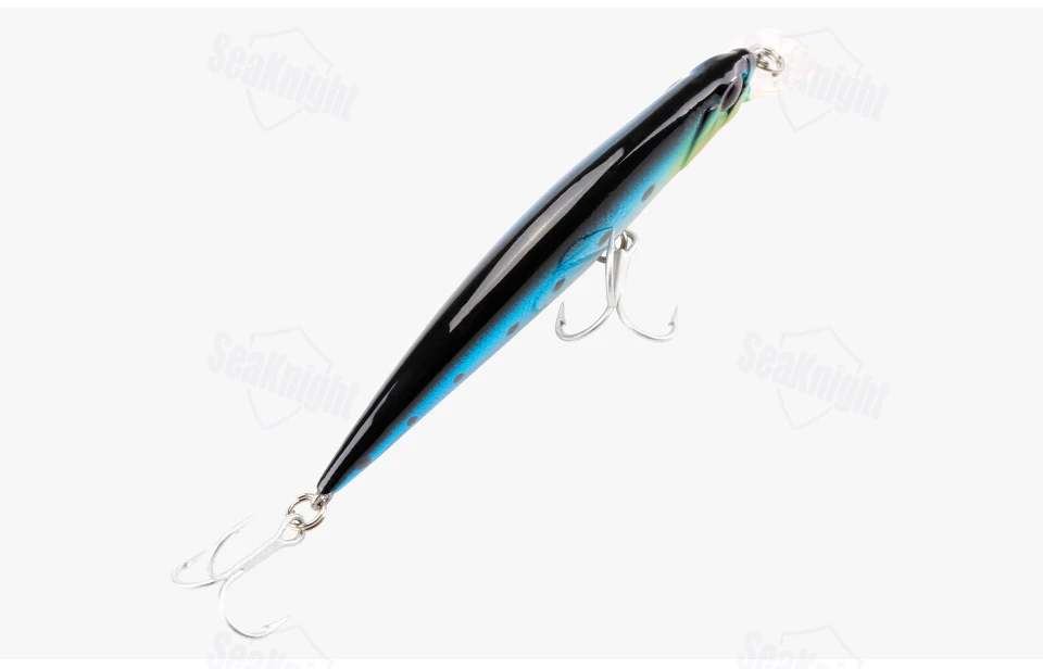 SeaKnight Minnow SK040 приманка для рыбалки 1 шт. 9,5 г 70 мм/2.76in Jerkbait 3D глаза VMC крючки тонущие жесткая рипбейт