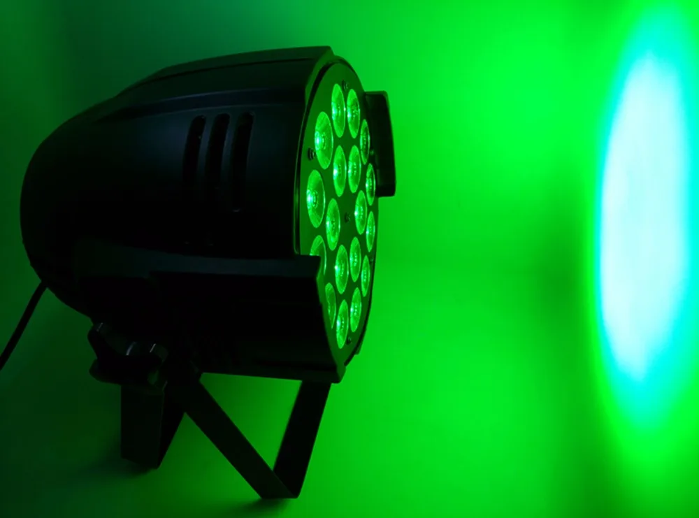 LED PAR 18x12 Вт RGBW 4in1 Quad DJ Spotlight Бесплатная доставка 2 шт./лот|18x12w led|lot lotlot led |