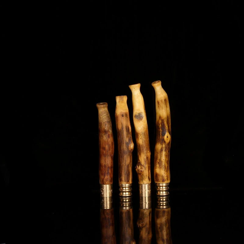 1 шт. портативный креативный фильтр из натурального дерева для курительных