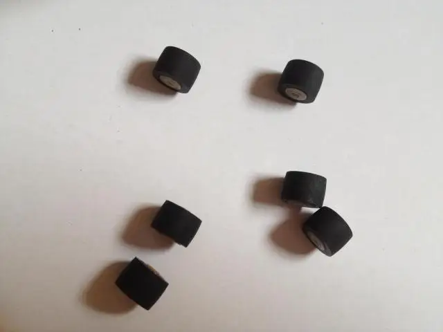 10 шт. 1,5 мм* 8 мм* 7 мм рекордер усилители движение Pinch RollerDIY модель самолета колеса