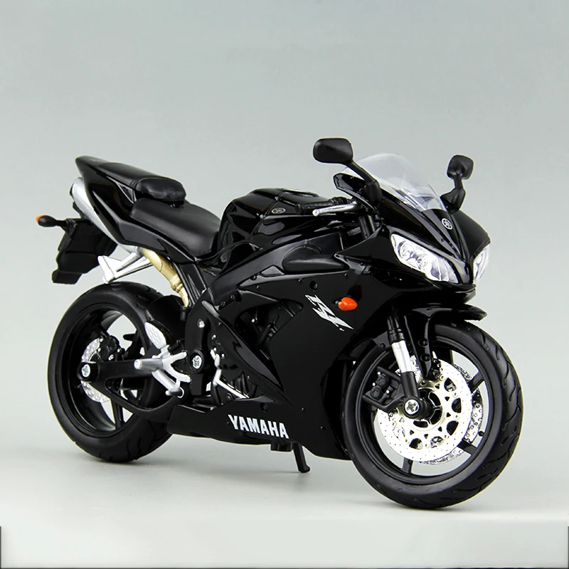 

YMH YZF R1 Black motorcycle model 1:12 scale Metal Diecast Models Motor Bike Miniature Race Toy For Gift Collection