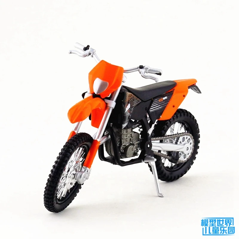 Модель мотоцикла из 1:18 сплава, высокая имитация металла KTM 450 EXC беговые игрушки