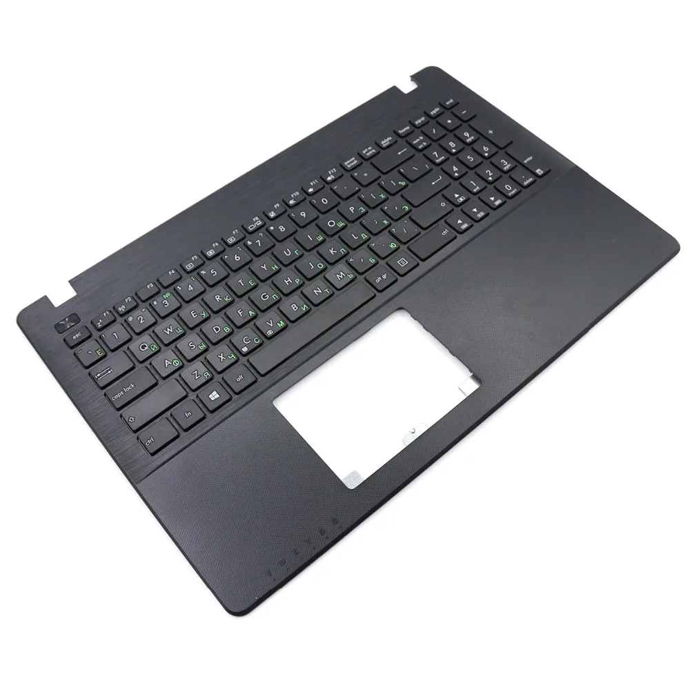 Новая русская черная клавиатура для ноутбука ASUS X550 X550C X550CA с черной крышкой C черной подставкой для рук