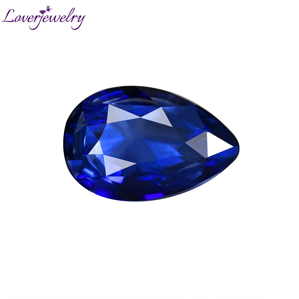 

LOVERJEWELRY Super Natural Royal Blue Sapphire Loose Gemstone For DIY Rings Pendants Sri Lanka Sapphire Gemstone Fine Jewelry