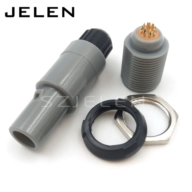 SZJELEN 1P series plastic connector 9 pin plug socket PAG.M0.9GL.AC39A/PKG.M0.9GL.LA medical 9pin | Обустройство дома