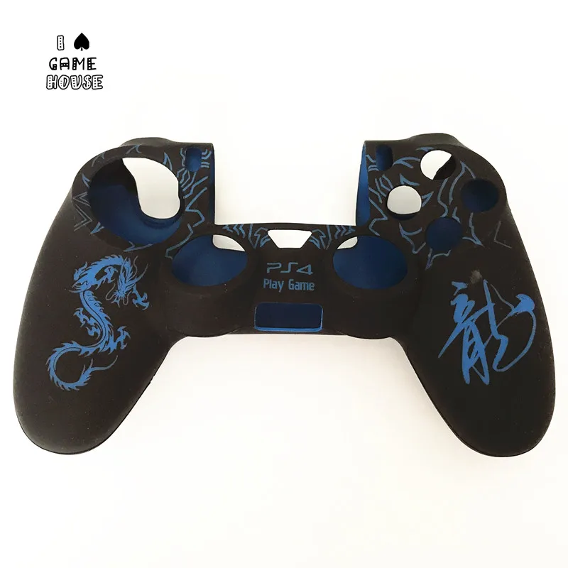 Противоскользящий Мягкий силиконовый чехол FoPcc Dragon для геймпада PS4|case designer|case forcase
