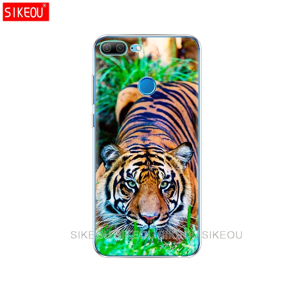 Силиконовый чехол для телефона Huawei Honor 10 V10 3c 4C 5c 5x 4A 6A 6C pro 6X 7X 6 7 8 9 LITE Lion tiger Модный
