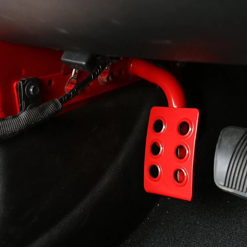 Металлическая подкладка для мертвой педали левая и боковая подставка ног