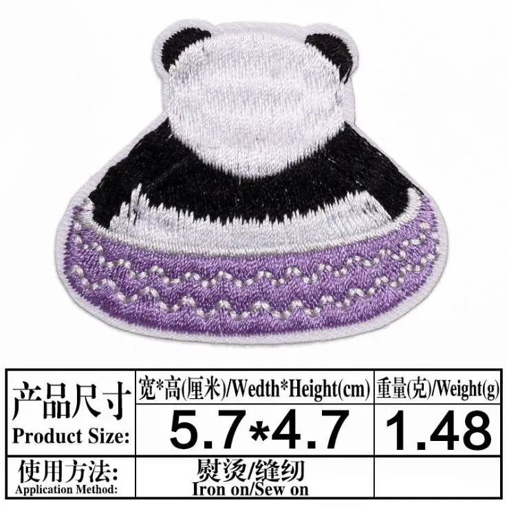 Новое поступление 10 шт. милые животные переводная нашивка Джинсы Пальто футболка