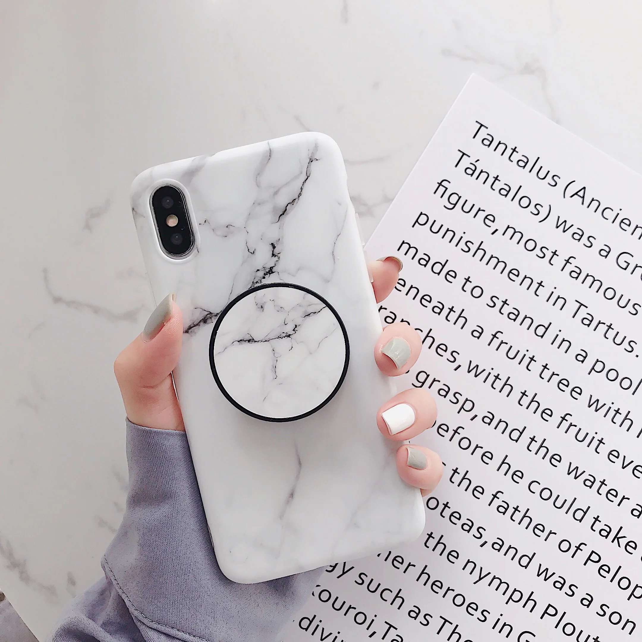 LOVECOM Классический Мраморный чехол для телефона iPhone 12 Mini 11 Pro Max XR XS 6 7 8 Plus X складной