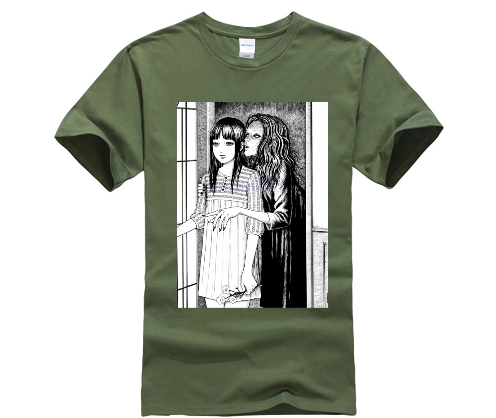 Junji Ito футболка 2019 мужские футболки модные Забавные с графическими принтами для