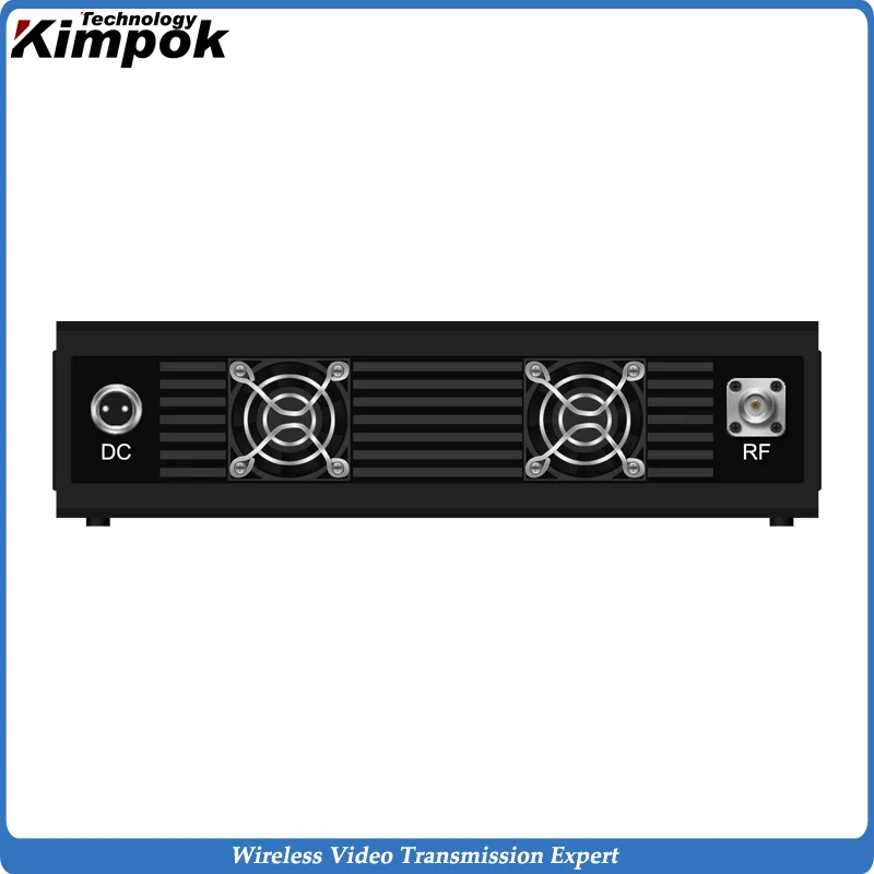 Цифровой Широкополосный беспроводной видеопередатчик UHF 1080P HD 25 Вт RF видео аудио