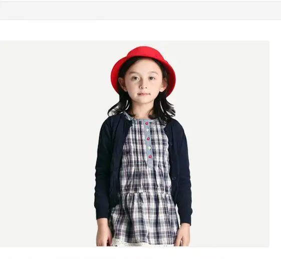 Девушки хлопок вязание кардиган свитер 2017 весна твердые длинными рукавами