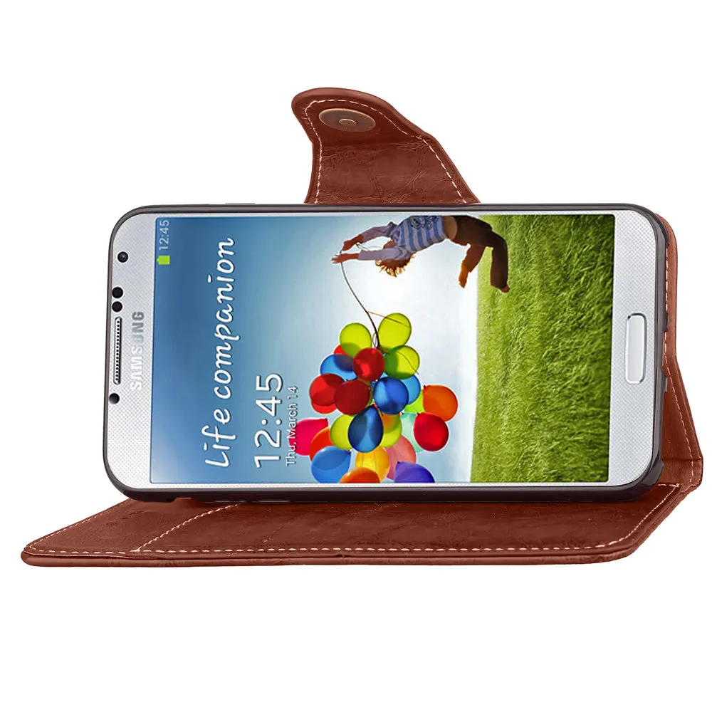 Чехол для Samsung Galaxy S4 S 4 4S GalaxyS4 I9505 I9506 I9515 кошелек Флип телефон PU кожаный чехол GT I9502